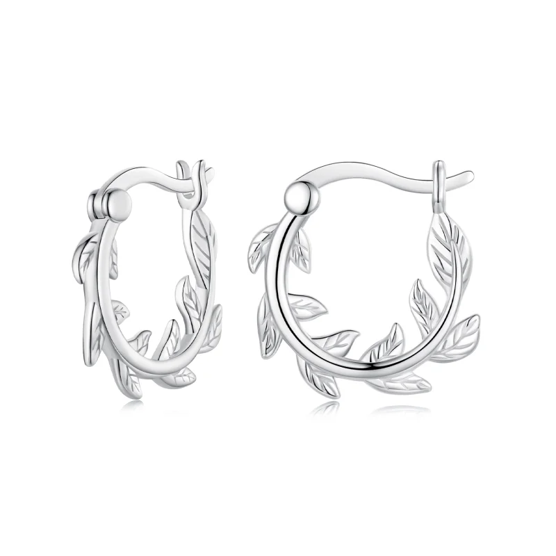 (image for) PANDORA Style Leaf earrings - BSE1022 - Product Image