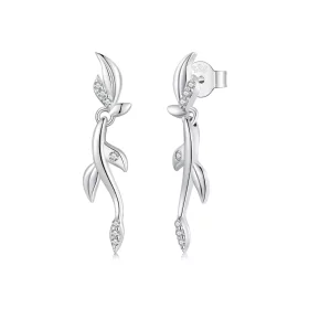 PANDORA Style Leaf earrings - BSE1025 PANDORA Style Leaf earrings - BSE1025