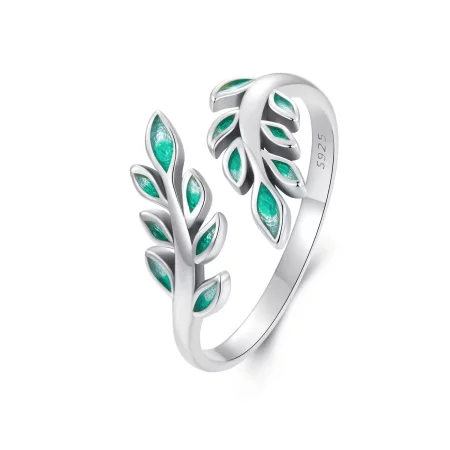 PANDORA Style Leaf Open Ring - BSR542-E PANDORA Style Leaf Open Ring - BSR542-E