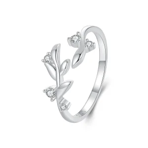 (image for) PANDORA Style Leaf Open Ring - BSR562-E