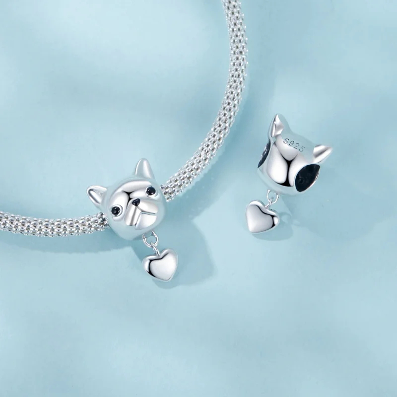 (image for) PANDORA Style Love French Bulldog Dangle - SCC2767 - View 5