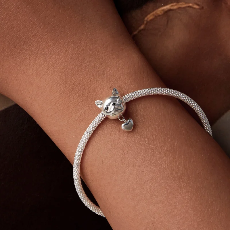 (image for) PANDORA Style Love French Bulldog Dangle - SCC2767 - View 7