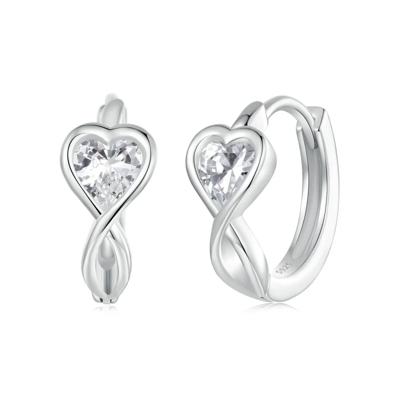 (image for) PANDORA Style Love Infinity Earrings - BSE1004 - Product Image