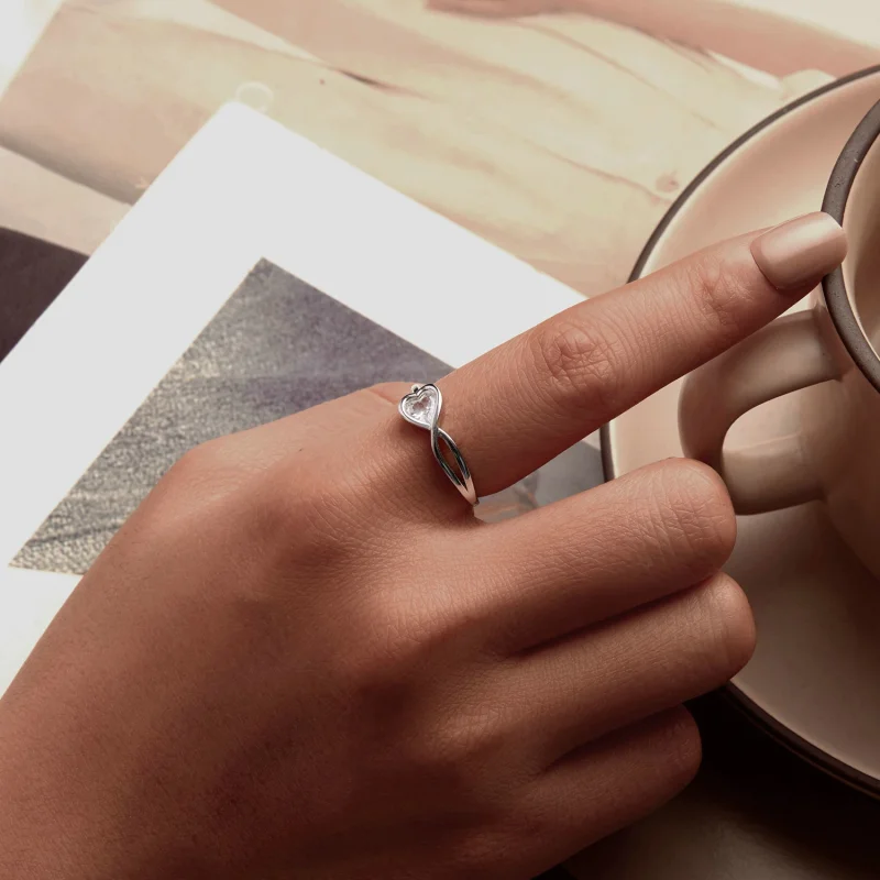 (image for) PANDORA Style Love Infinity Ring - BSR550 - View 5