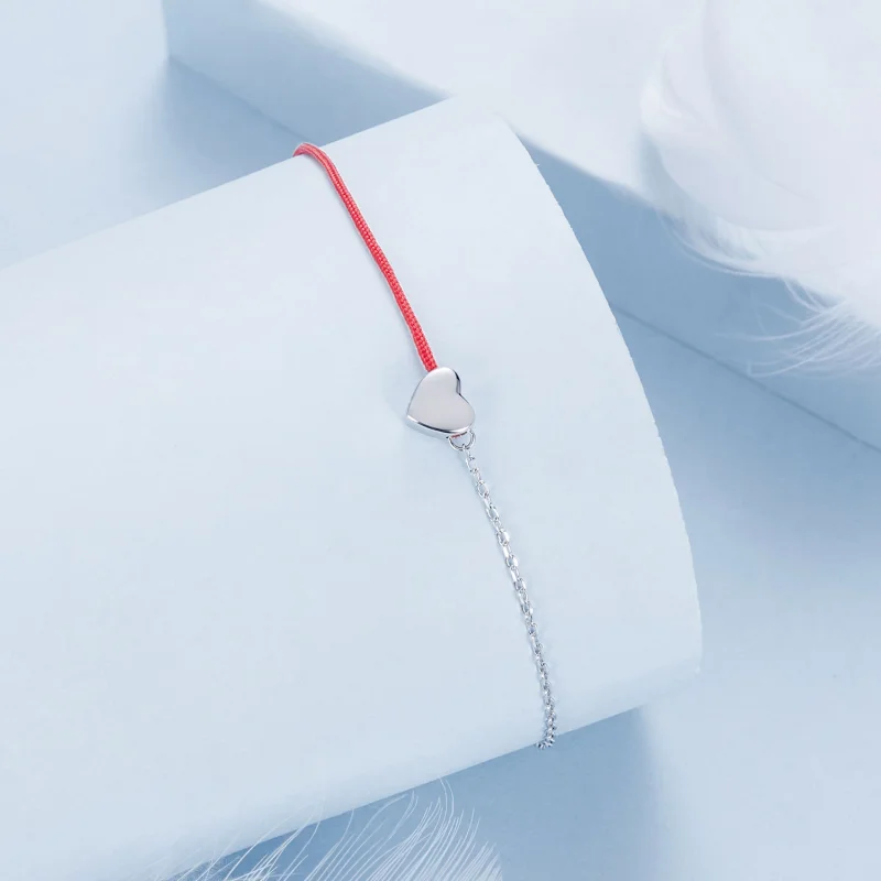 (image for) PANDORA Style Love red string bracelet - BSB180 - View 2