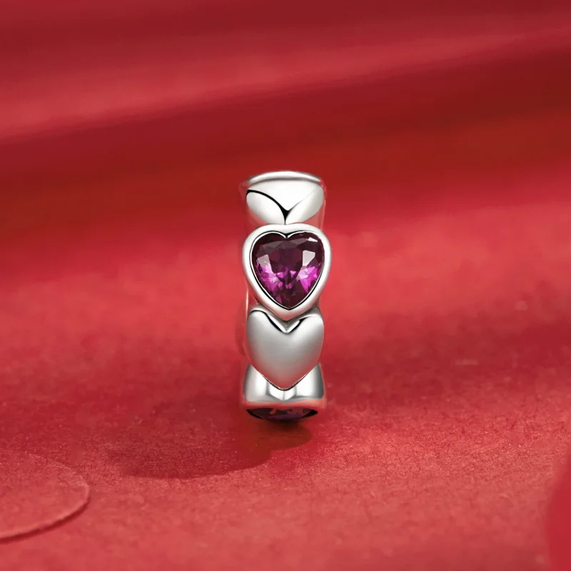 (image for) PANDORA Style Love spacer charm - SCC2778 - View 2