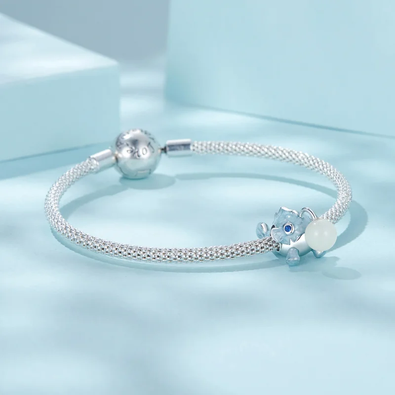 (image for) PANDORA Style Luminous Lantern Fish charm - SCC2795 - View 6