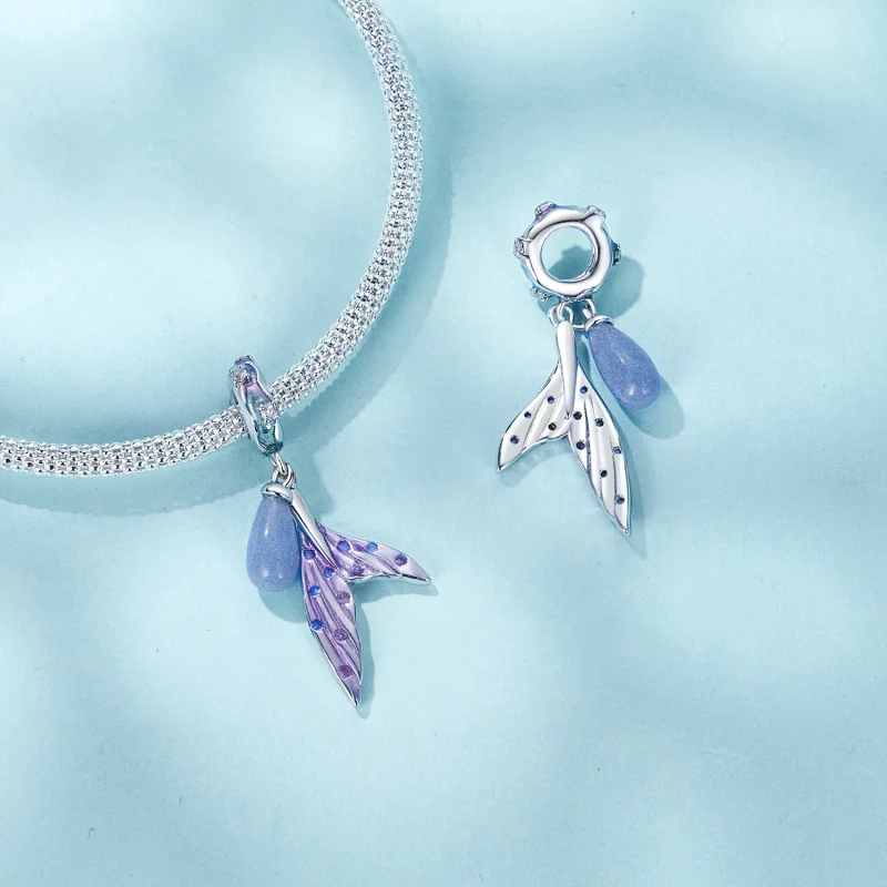 (image for) PANDORA Style Luminous Mermaid Pendant - SCC2800 - View 4