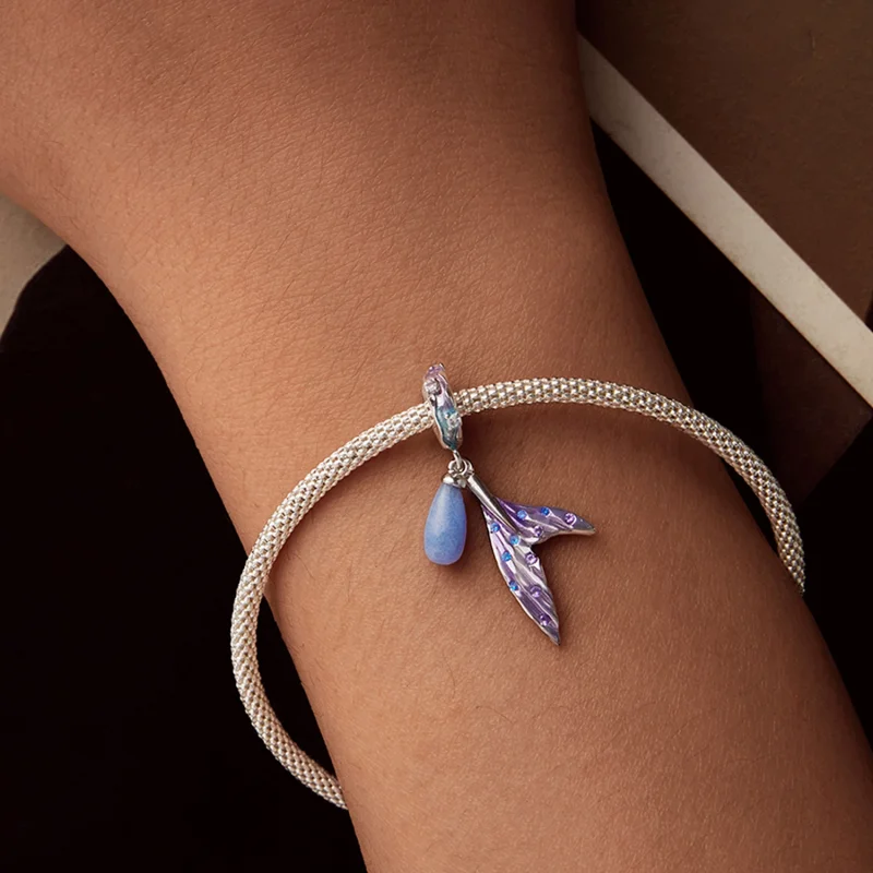 (image for) PANDORA Style Luminous Mermaid Pendant - SCC2800 - View 7