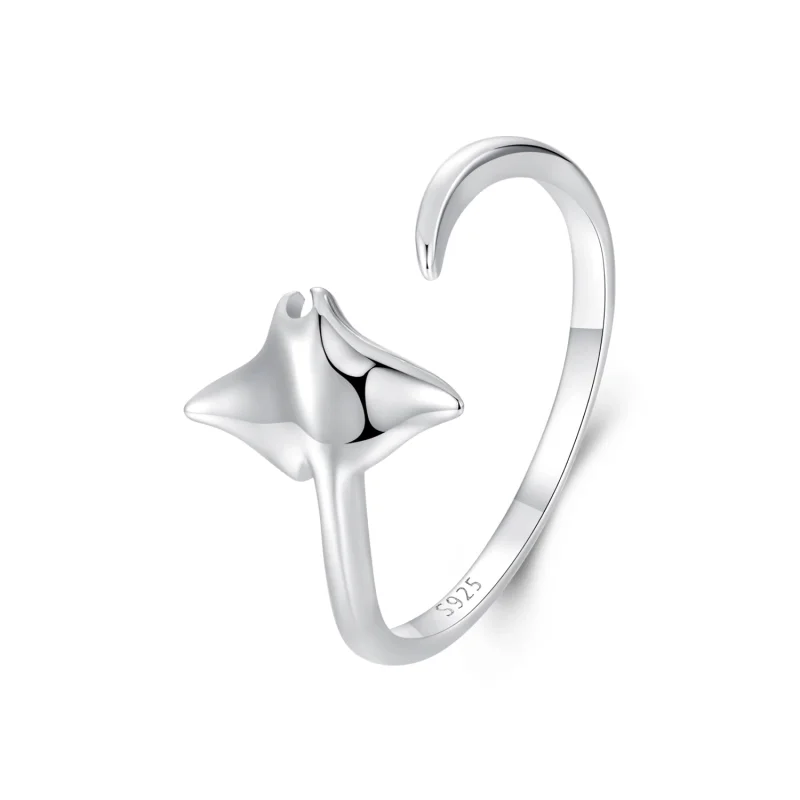 (image for) PANDORA Style Manta ray Open Ring - SCR1037-E - Product Image