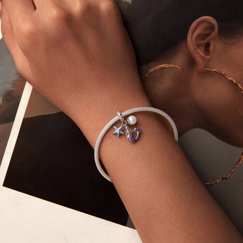 (image for) PANDORA Style Mermaid Pendant - SCC2768 - View 5