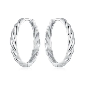 (image for) PANDORA Style Metallic twist earrings - BSE1024-L