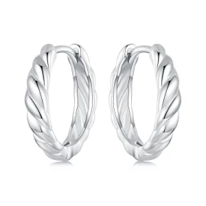 (image for) PANDORA Style Metallic twist earrings - BSE1024-M