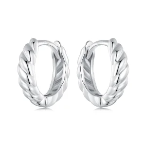 (image for) PANDORA Style Metallic twist earrings - BSE1024-S