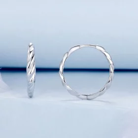 PANDORA Style Metallic twist earrings - BSE1024-L