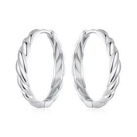 PANDORA Style Metallic twist earrings - BSE1024-L