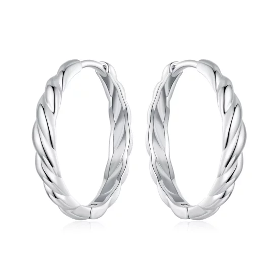 PANDORA Style Metallic twist earrings - BSE1024-L