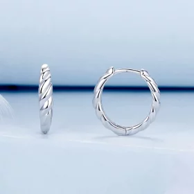 PANDORA Style Metallic twist earrings - BSE1024-M