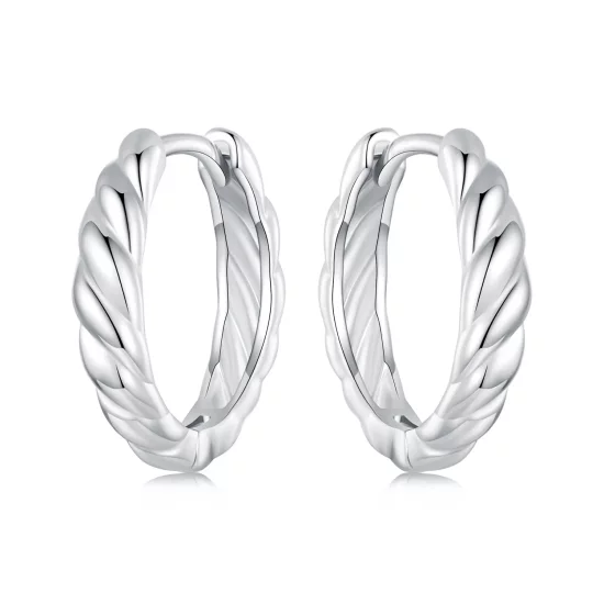 PANDORA Style Metallic twist earrings - BSE1024-M