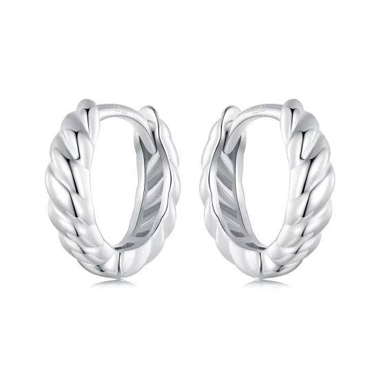 PANDORA Style Metallic twist earrings - BSE1024-S