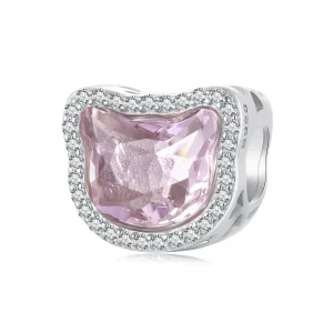 (image for) PANDORA Style Pink Cat charm - BSC1020