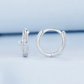 PANDORA Style Pink Heart Earrings - BSE1018