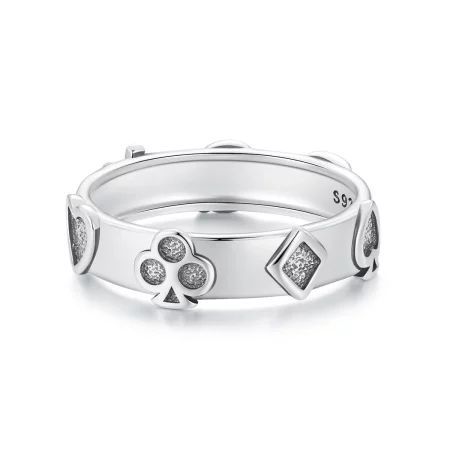 PANDORA Style Poker Ring - SCR1036