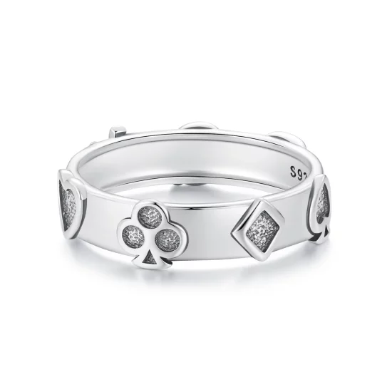 PANDORA Style Poker Ring - SCR1036
