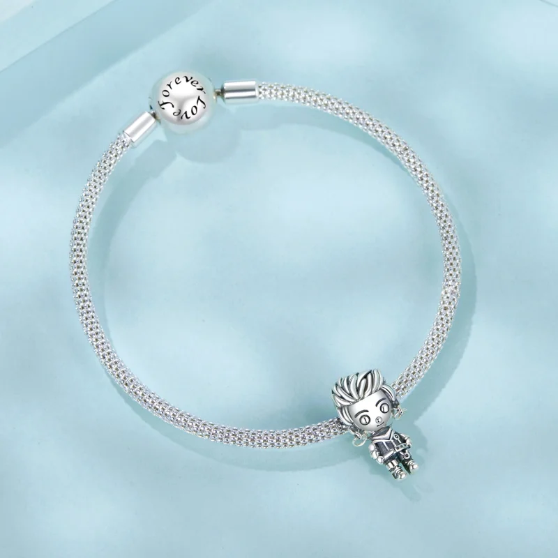 (image for) PANDORA Style Punk Boy Charm - SCC2792 - View 5