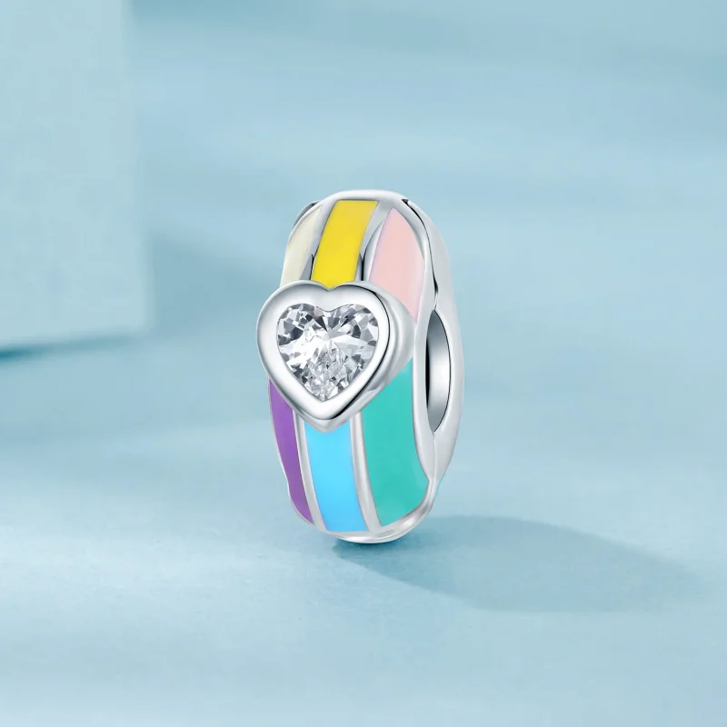 (image for) PANDORA Style Rainbow positioning buckle - SCC2782 - View 2