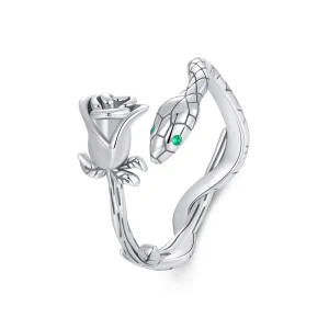 (image for) PANDORA Style Rose Snake Open Ring - SCR1041-E