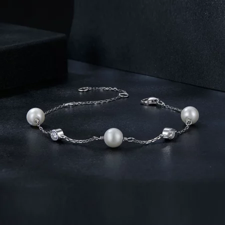 PANDORA Style Sea Rhythm 0.1ct Bracelet (with one certificate) - MSB017