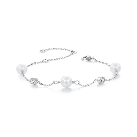 PANDORA Style Sea Rhythm 0.1ct Bracelet (with one certificate) - MSB017
