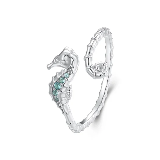 (image for) PANDORA Style Seahorse Open Ring - BSR559-E