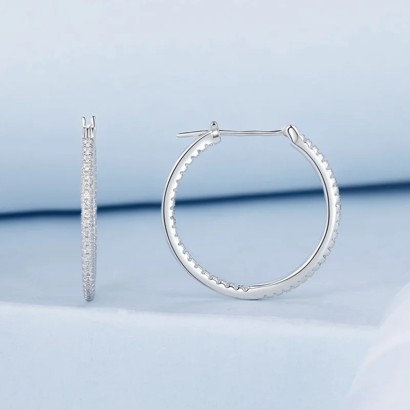 (image for) PANDORA Style Shining earrings - BSE1023-L - View 2