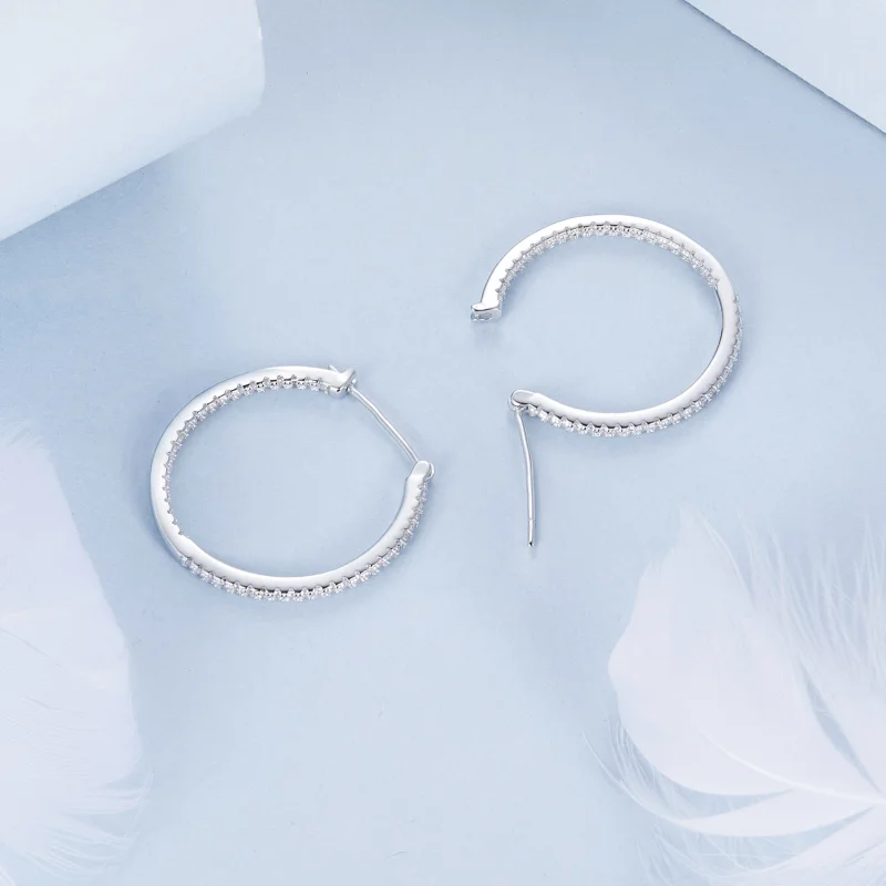 (image for) PANDORA Style Shining earrings - BSE1023-L - View 4