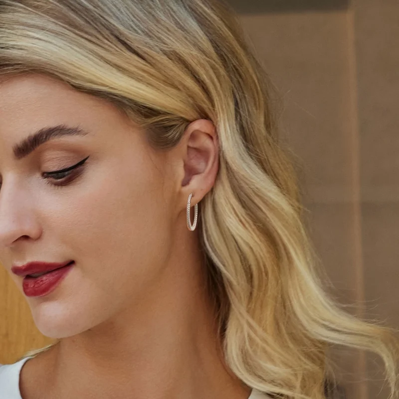 (image for) PANDORA Style Shining earrings - BSE1023-M - View 7