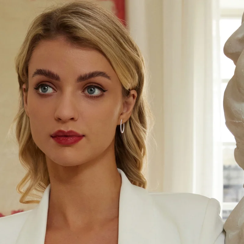 (image for) PANDORA Style Shining earrings - BSE1023-M - View 8