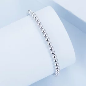 PANDORA Style Silver Bead Bracelet - BSB175 PANDORA Style Silver Bead Bracelet - BSB175