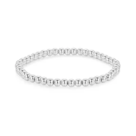 PANDORA Style Silver Bead Bracelet - BSB175