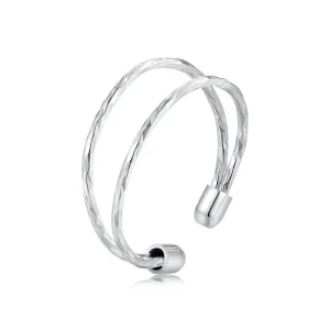 (image for) PANDORA Style Simple double Open Ring - SCR1026-E
