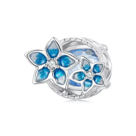 PANDORA Style Small delphinium flower charm - BSC1029 PANDORA Style Small delphinium flower charm - BSC1029