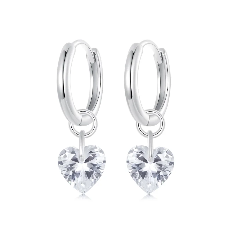 (image for) PANDORA Style Smart heart earrings - SCE1753 - Product Image
