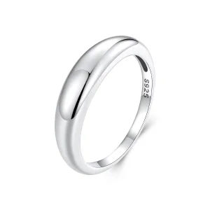 (image for) PANDORA Style Smooth simple ring - BSR558