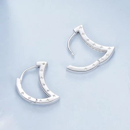 PANDORA Style Star and Moon Earrings - BSE1031