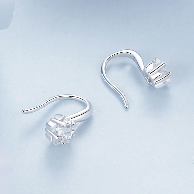 (image for) PANDORA Style Star Ear Hooks - BSE1028 - View 4