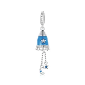 PANDORA Style Star Moon Rocket Pendant - SCC2788 PANDORA Style Star Moon Rocket Pendant - SCC2788