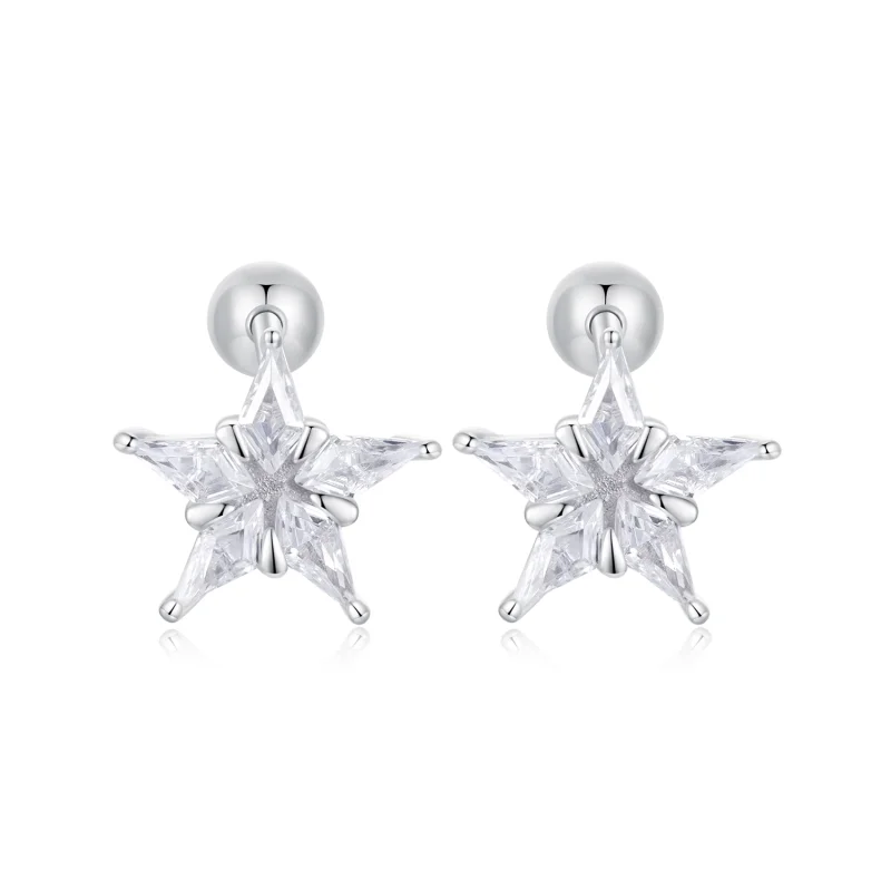 (image for) PANDORA Style Star sparkle earrings - BSE1009 - Product Image
