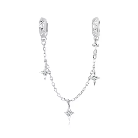 PANDORA Style Starburst Safety Chain - SCC2789 PANDORA Style Starburst Safety Chain - SCC2789