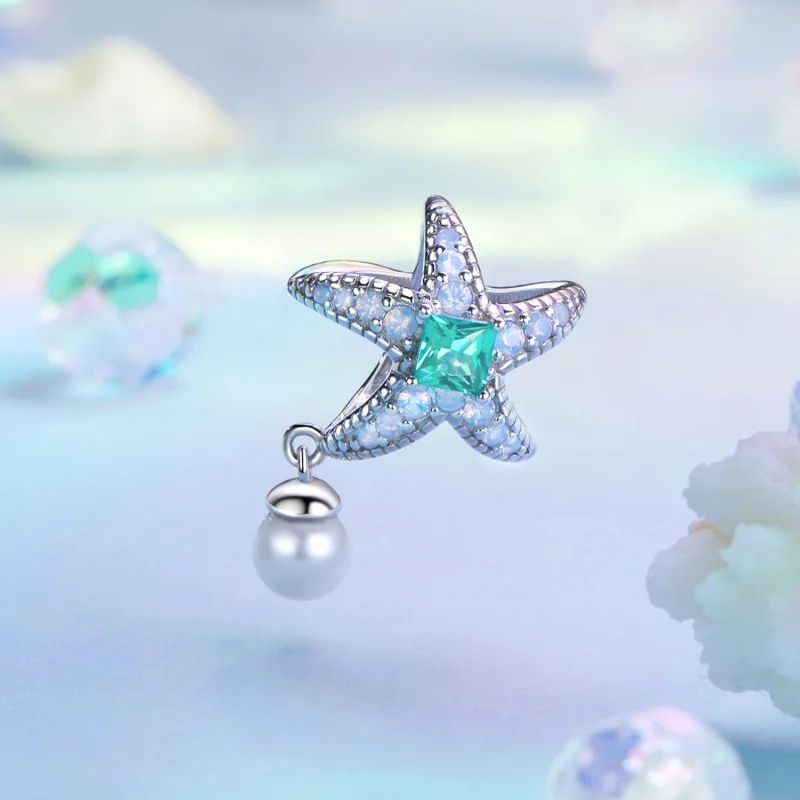 (image for) PANDORA Style Starfish Dangle - BSC1014 - View 2